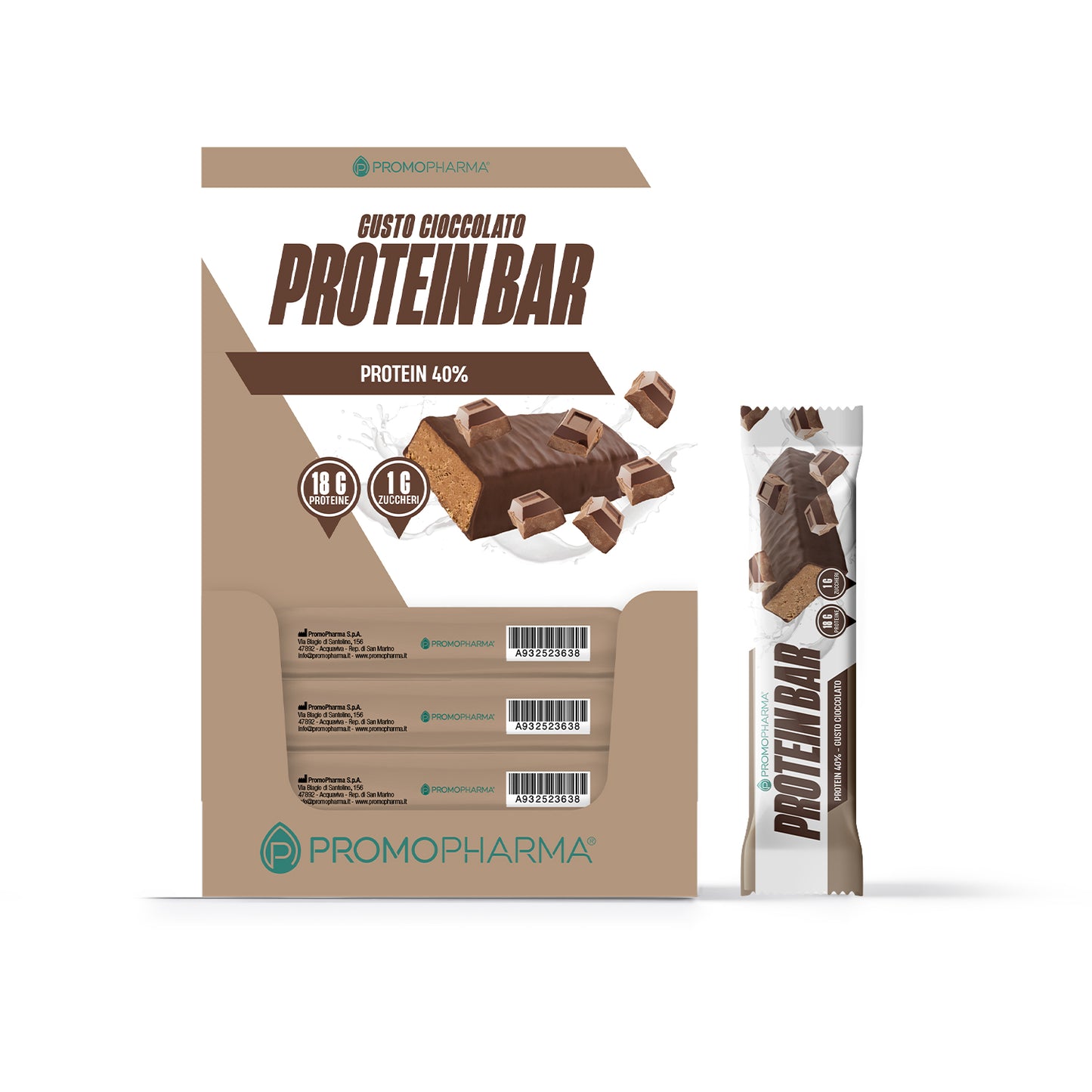 Box 24 Protein Bar 40% - Cioccolato