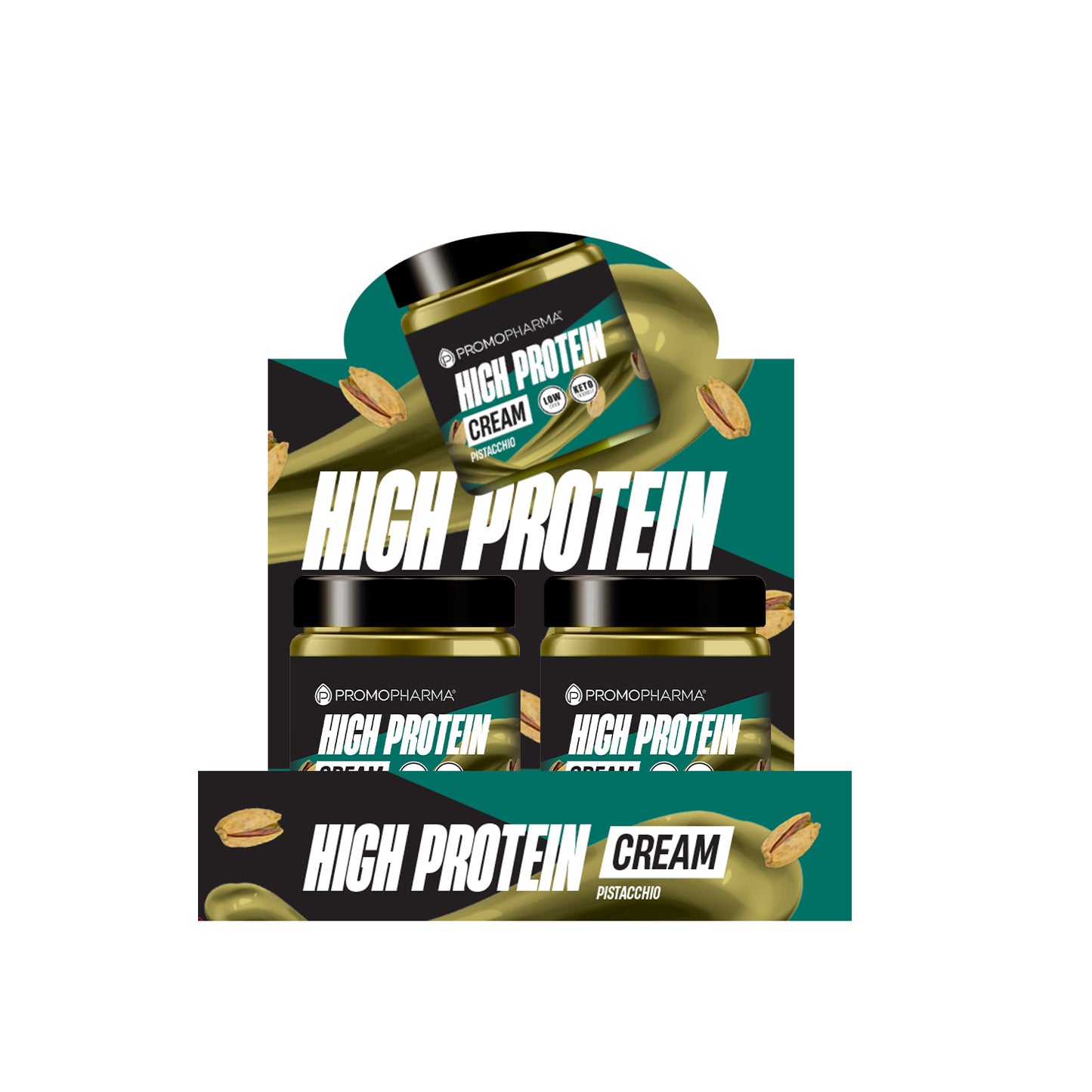 Box 8 High Protein Cream - Pistacchio