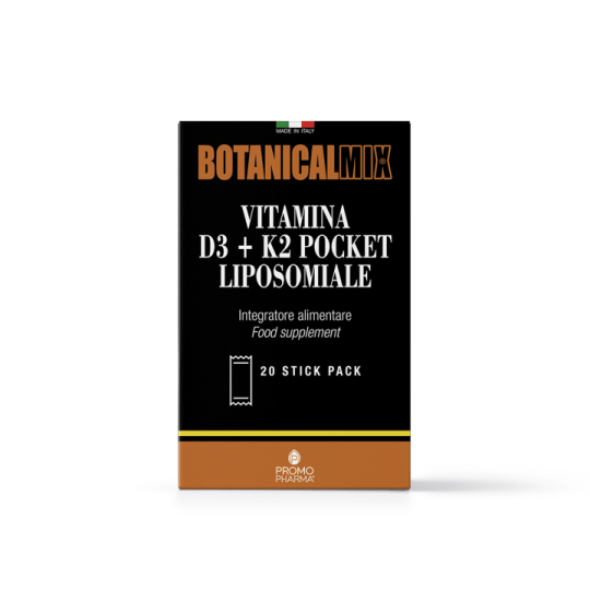 Botanical Mix® Liposomal Vitamin D3 + K2 Pocket